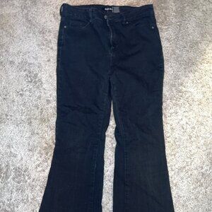 Black Bootcut Jeans